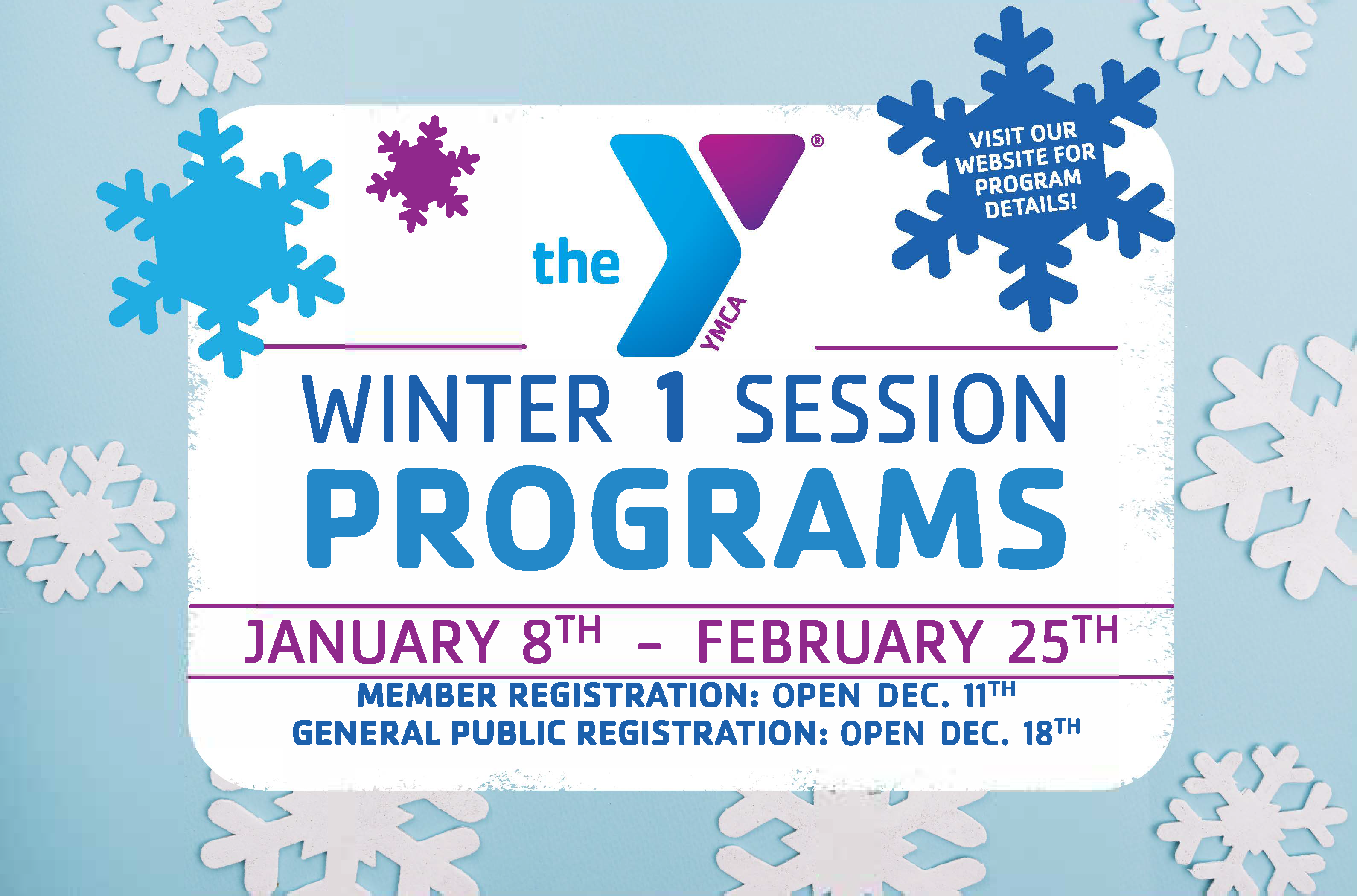 Schedules YMCA of the Northwoods